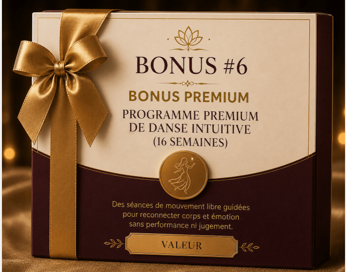 Bonus art-thérapie : Danse intuitive