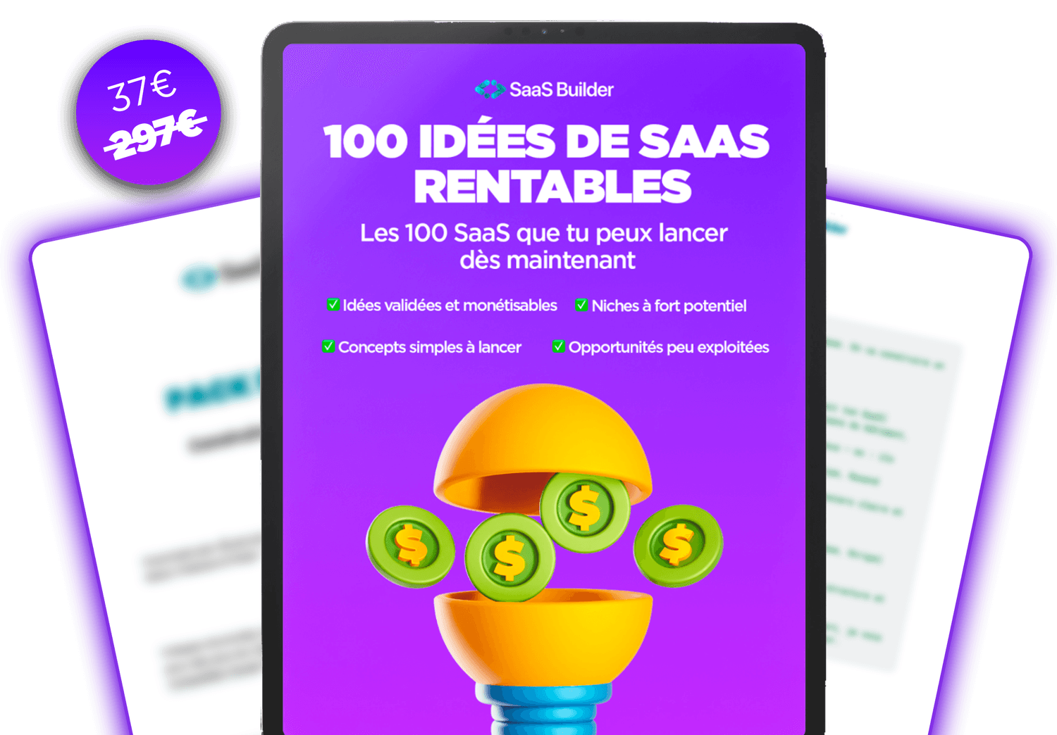 Aperçu du fichier 100 Idées de SaaS IA