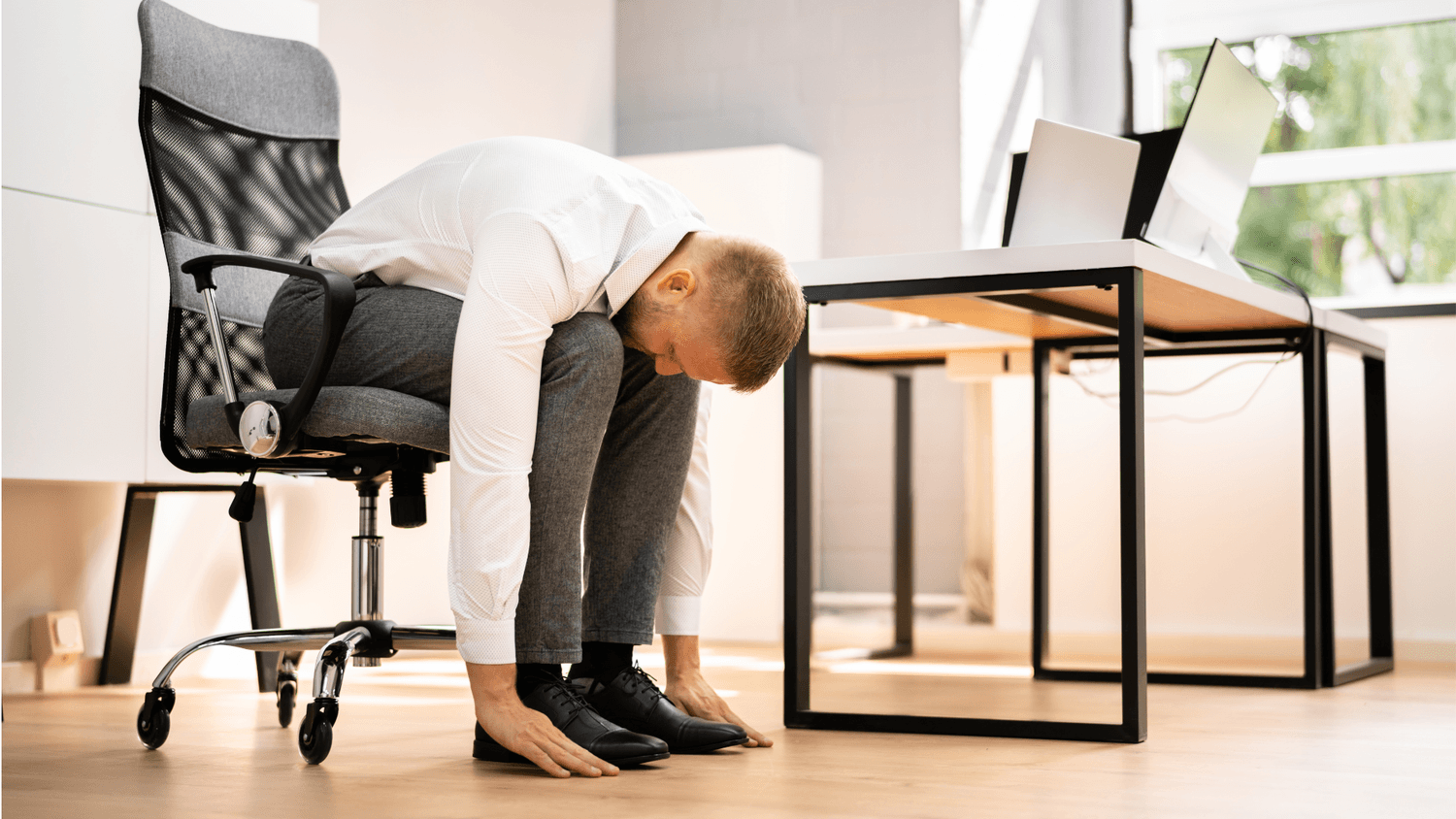 seated forward bend