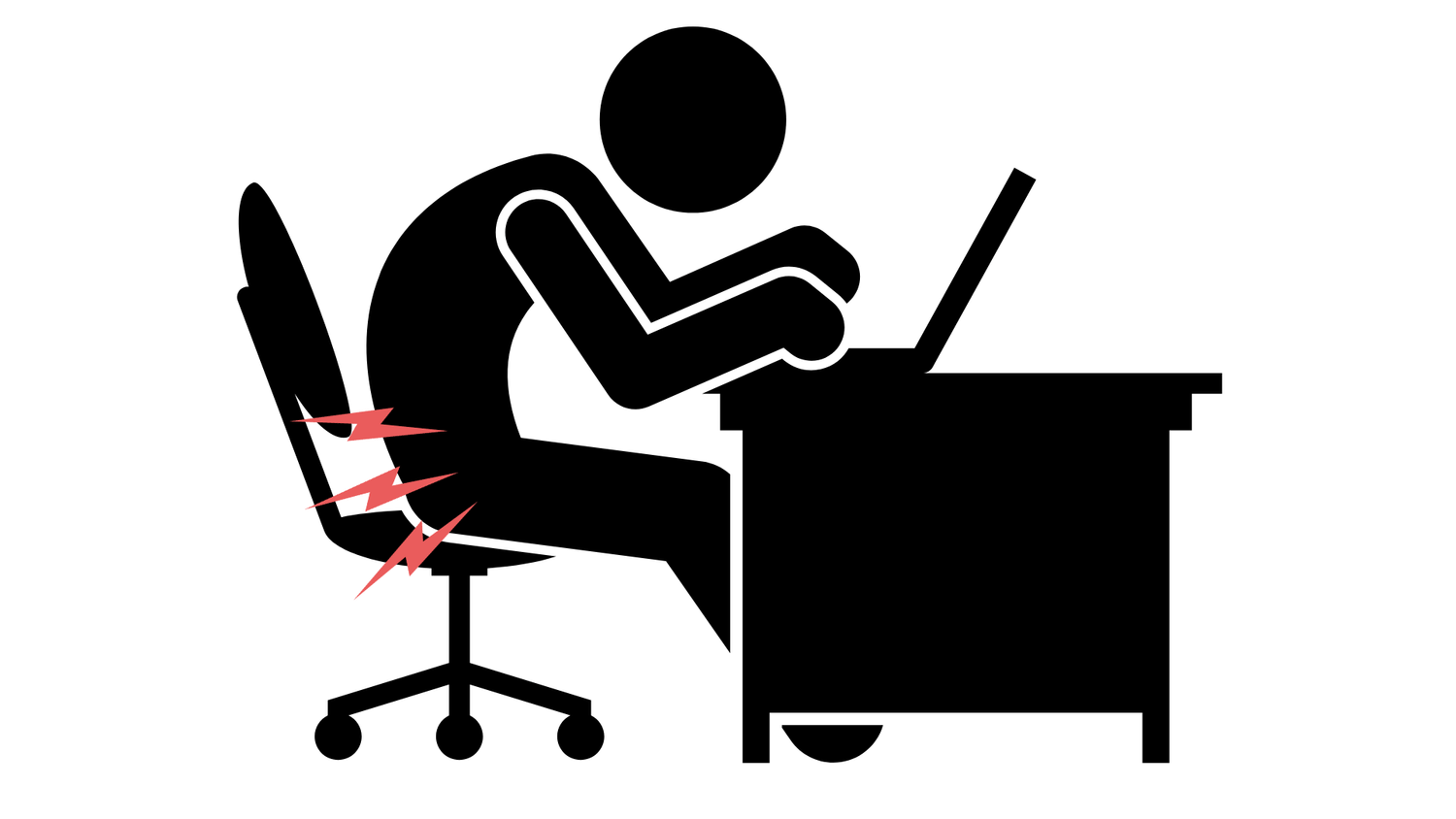 improper sitting