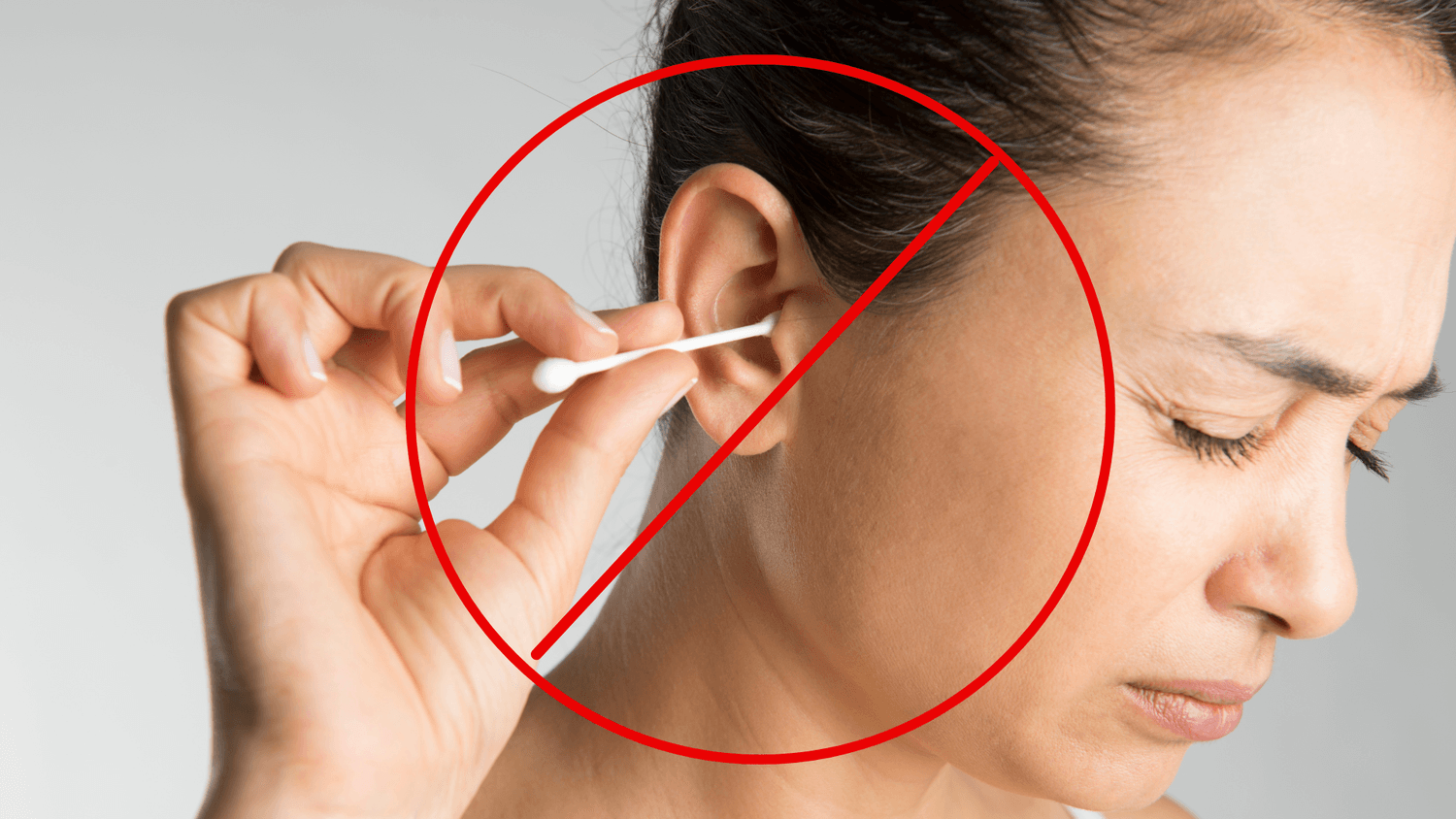 avoid cotton swab
