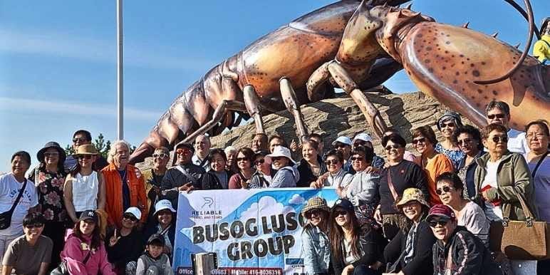 filipino tour agency toronto bus trip atlantic canada