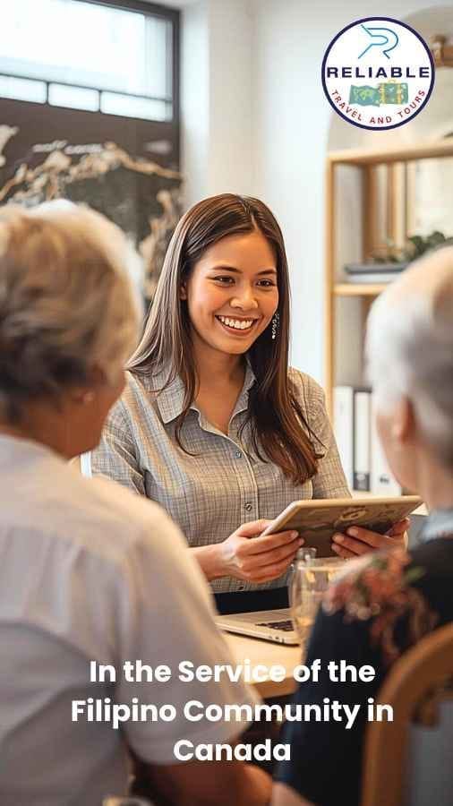 filipina travel agent toronto canada flight tickets