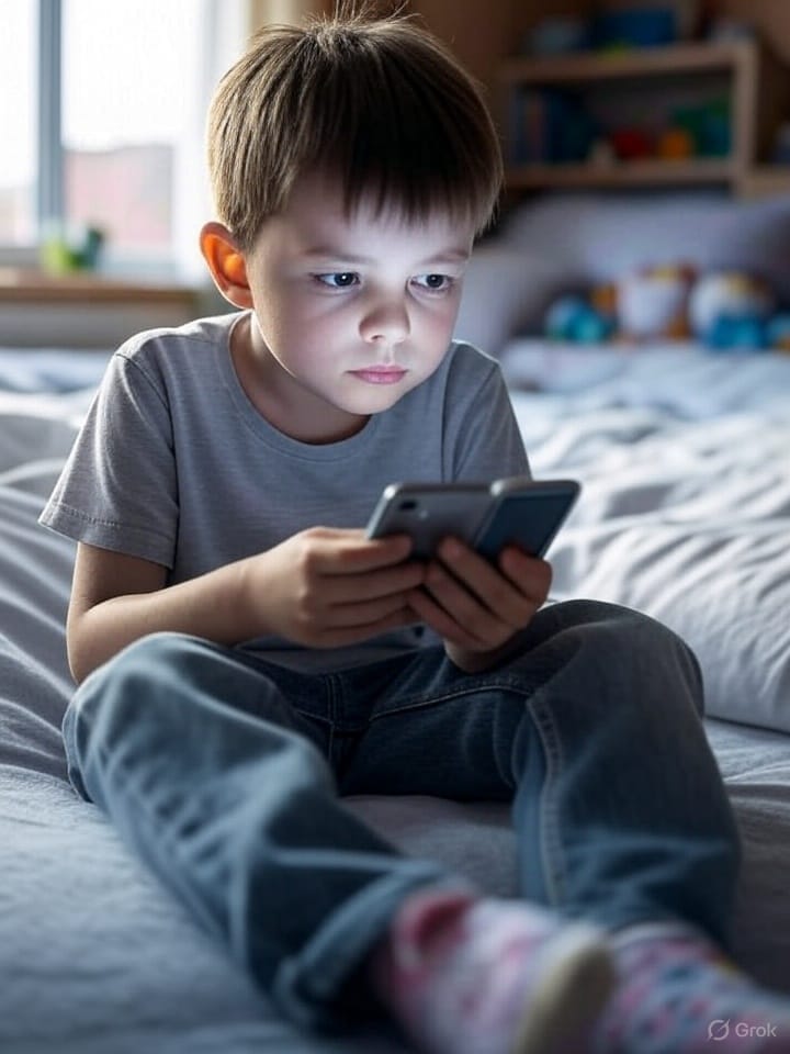 Dítě a telefon, dítě a technologie