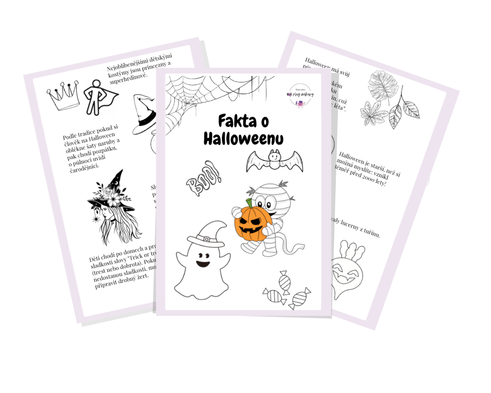 halloweenské omalovánky, omalovánky k vytisknutí, aktivity pro děti Halloween, jemná motorika, vzdělávací omalovánky, Halloween děti