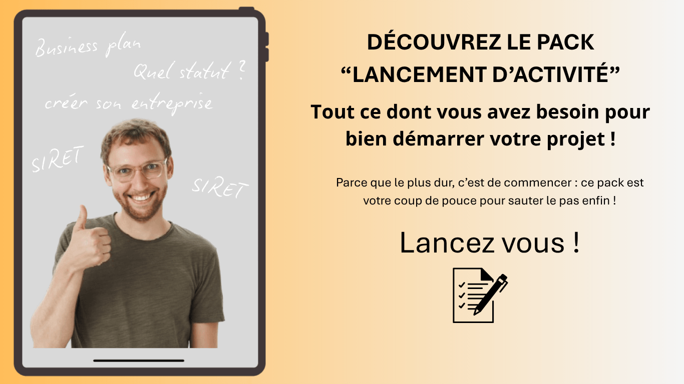 Pack Lancement d'activité