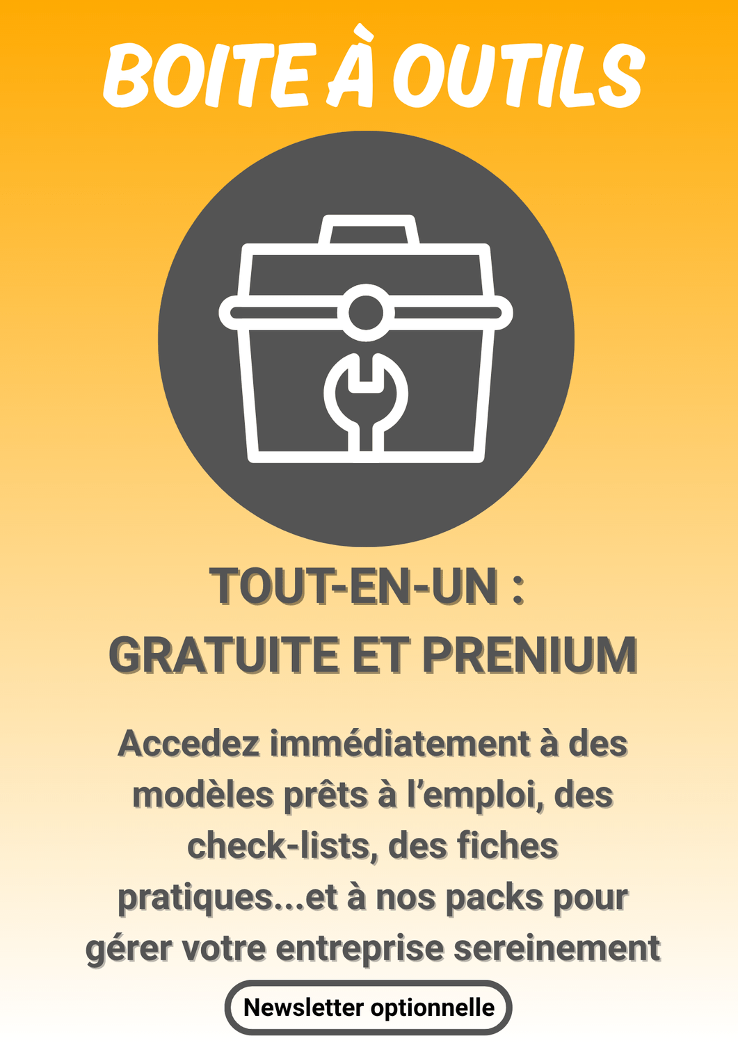 Affiche boite à outils