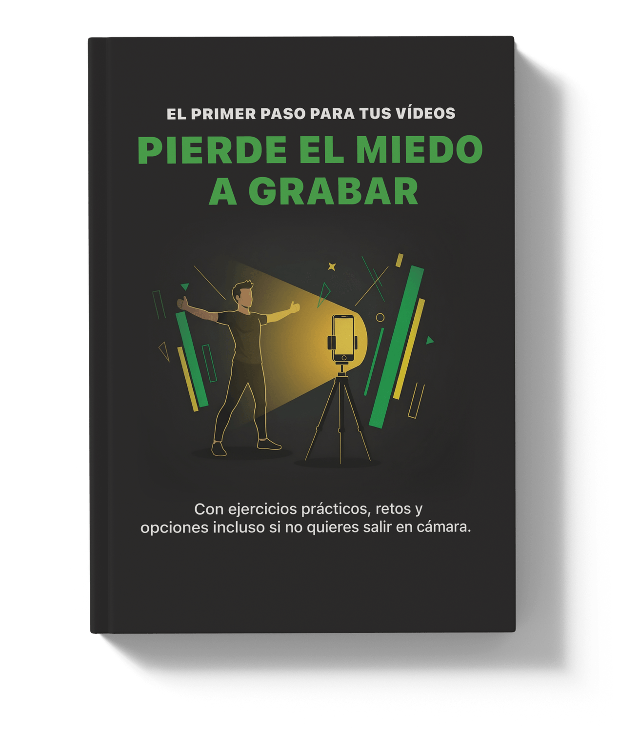 Mockup del eBook 'Pierde el miedo a grabar'