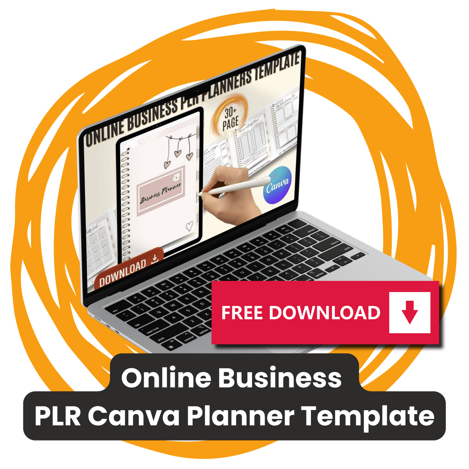 canva planner template 