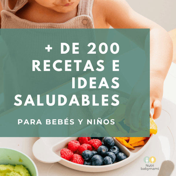 guía con más de 200 recetas e ideas saludables para bebés y niños
