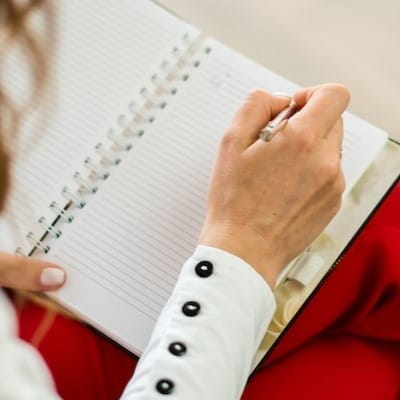 self-care journal guide with prompts