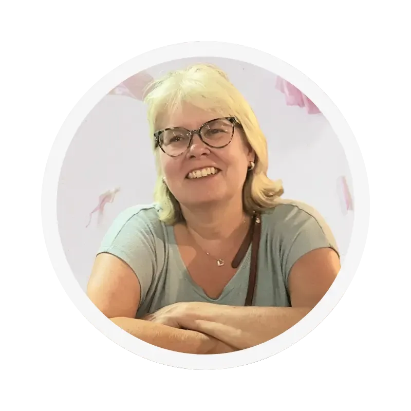 Birgit Hill, founder of Your Senior Journey, sharing personal wellness and emotional well-being insights for women over 50.