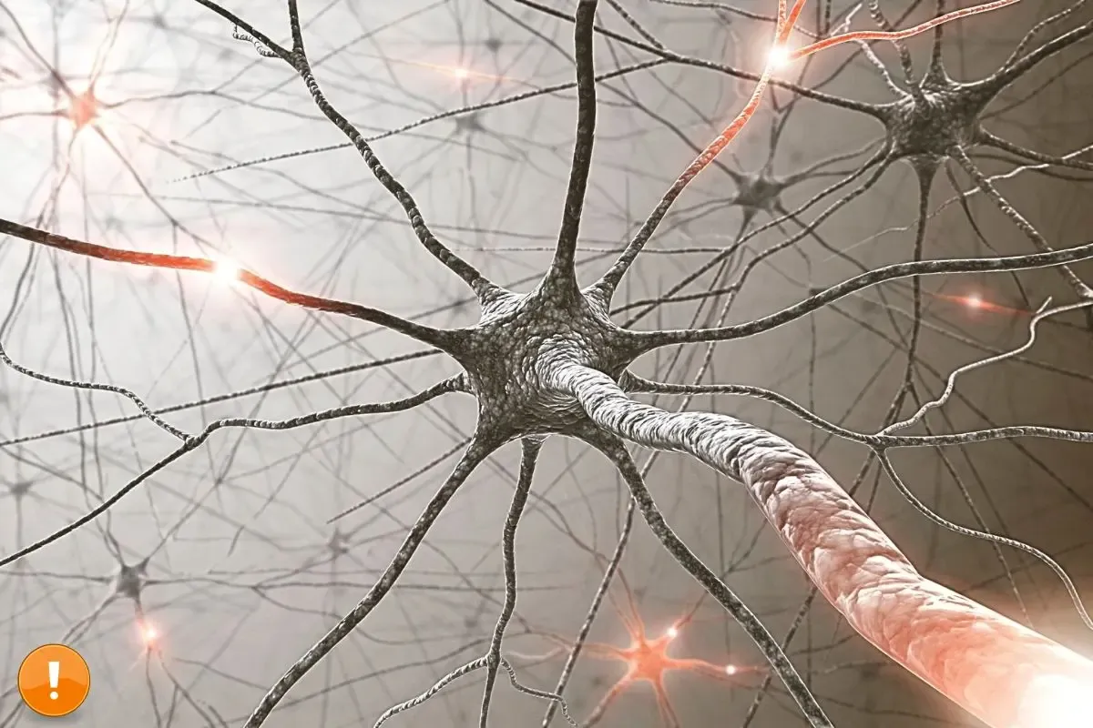 Science-based neurological diagram showing the Vagus nerve connecting the brain to the digestive system and gut-brain axis.