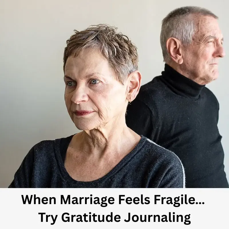 A woman looking pensive in a strained relationship, considering how gratitude improves marriage