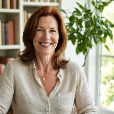 Helen Monroe - headshot - writer of guided journals regarding the empty nest years