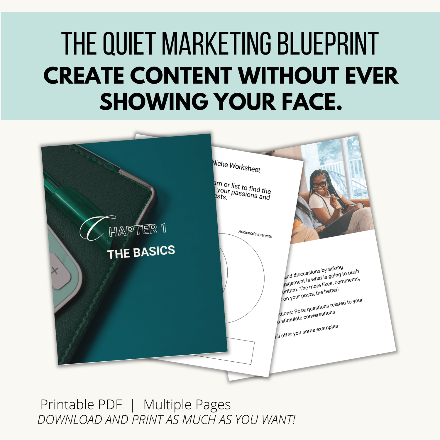 The Quiet Marketing Blueprint preview by All Things Virtual Services