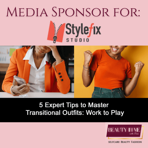 Beauty In Me with Tina Media Sponsor for Style fix Studio