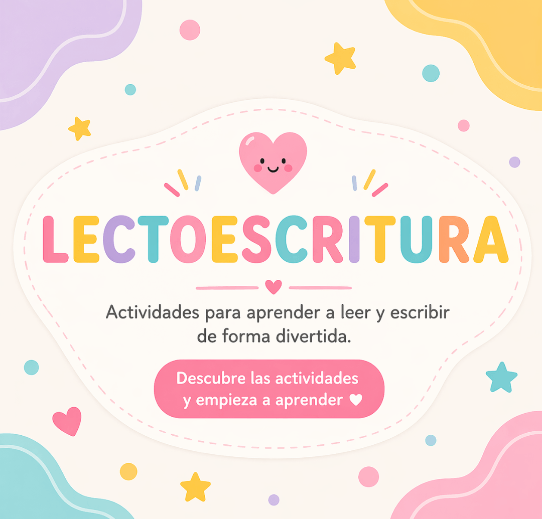 Lectoescritura palabras que empiezan las letras de la A a la Z  