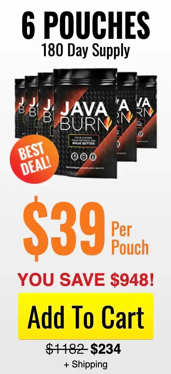 Order Now Java Burn 6 Pouches
