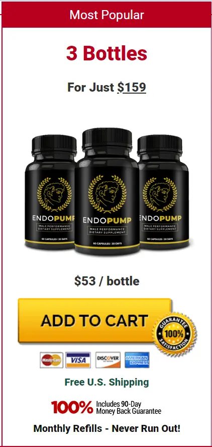 Order Now EndoPump 3 Bottles
