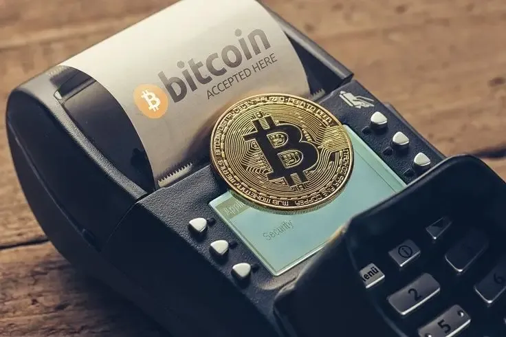 dispositivo para pagar con criptomonedas