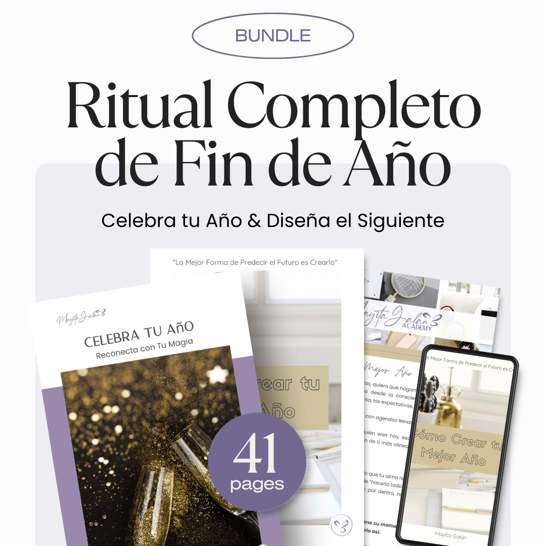 Bundle "Celebra Tu Año..." + "Cómo Crear Tu Año..."