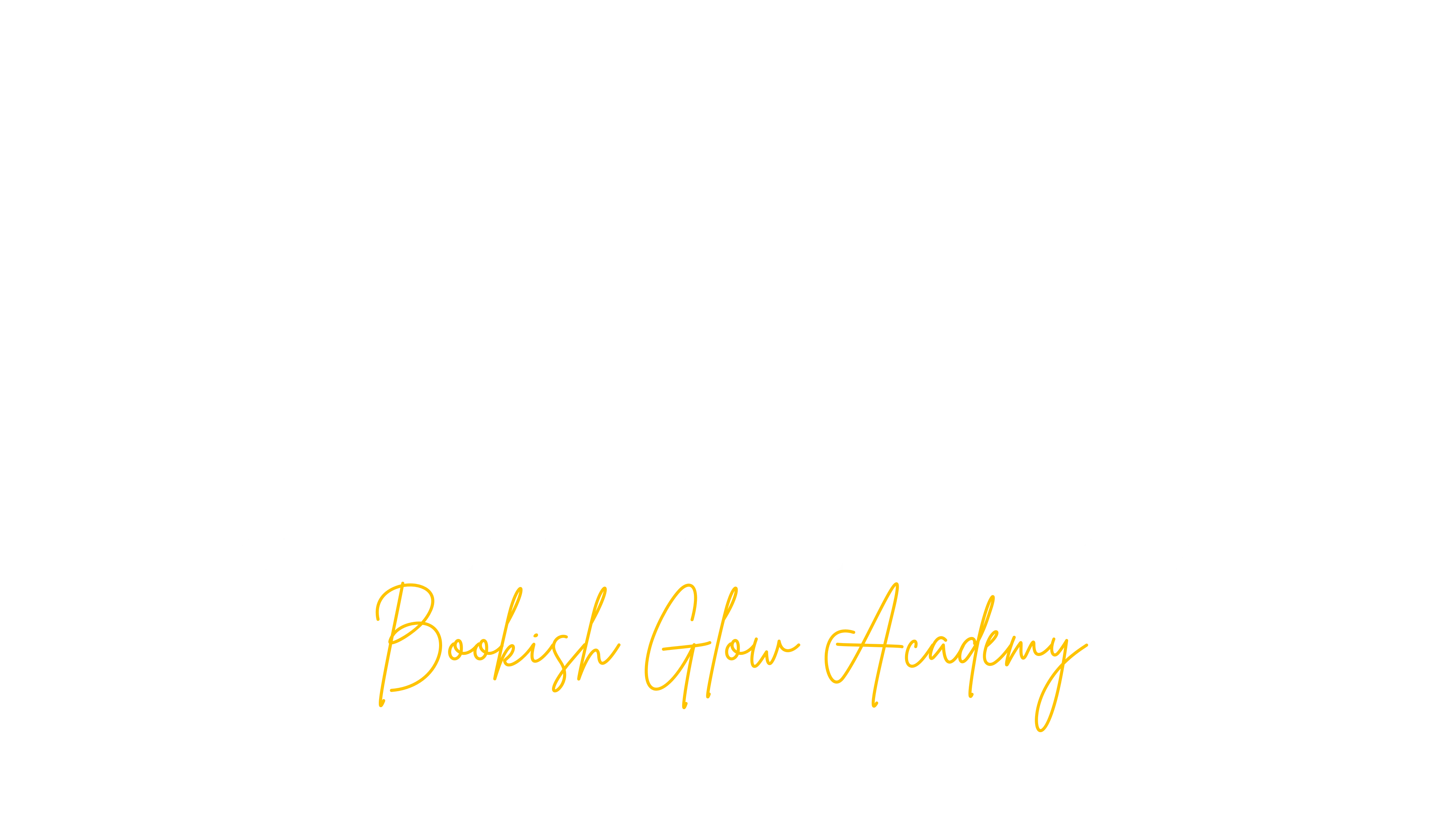 Ce qu'on vous propose à la Bookish Glow Academy