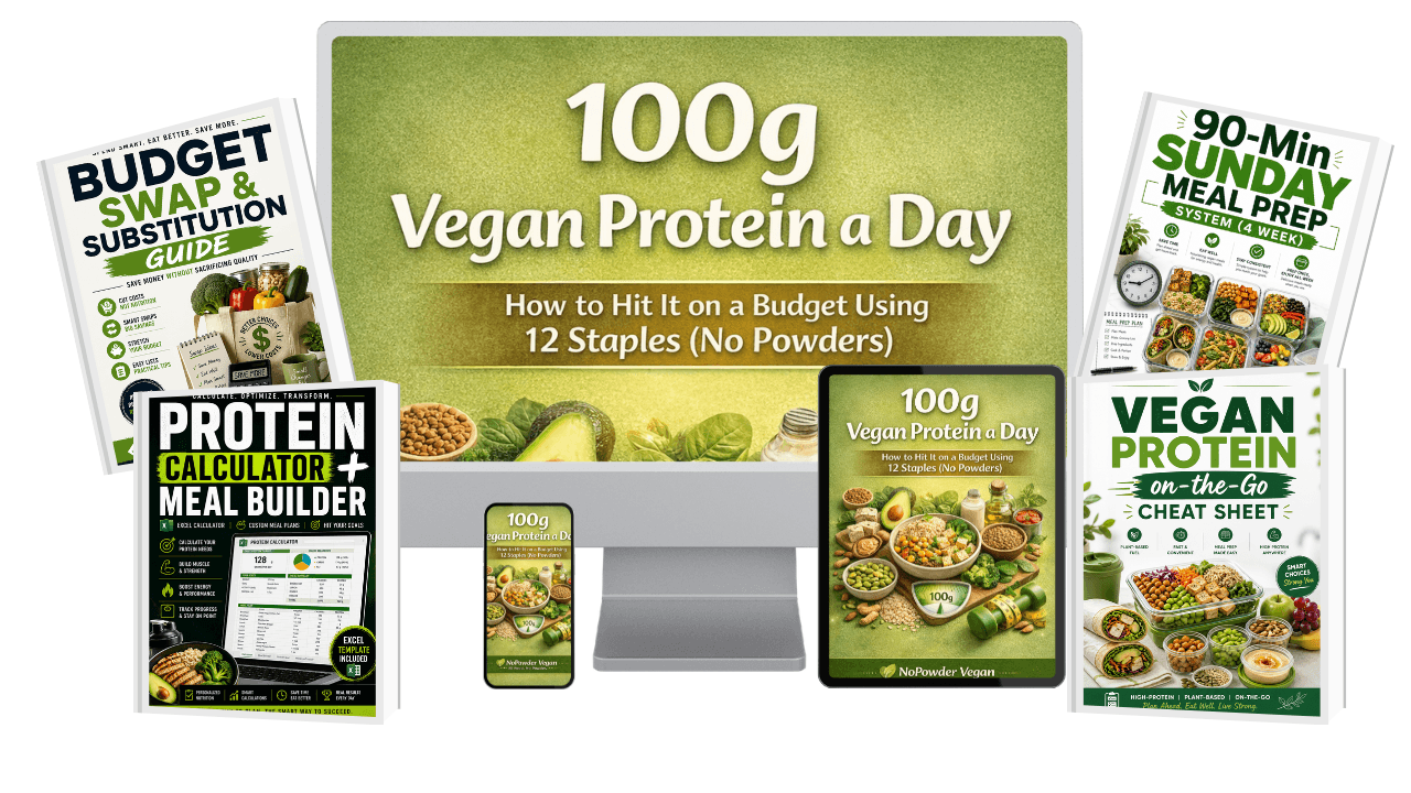 100g Vegan Protein a Day complete offer with ebook and bonuses