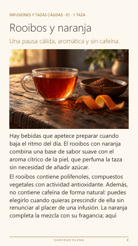 Página real del PDF con fotografía, presentación y beneficios de una receta