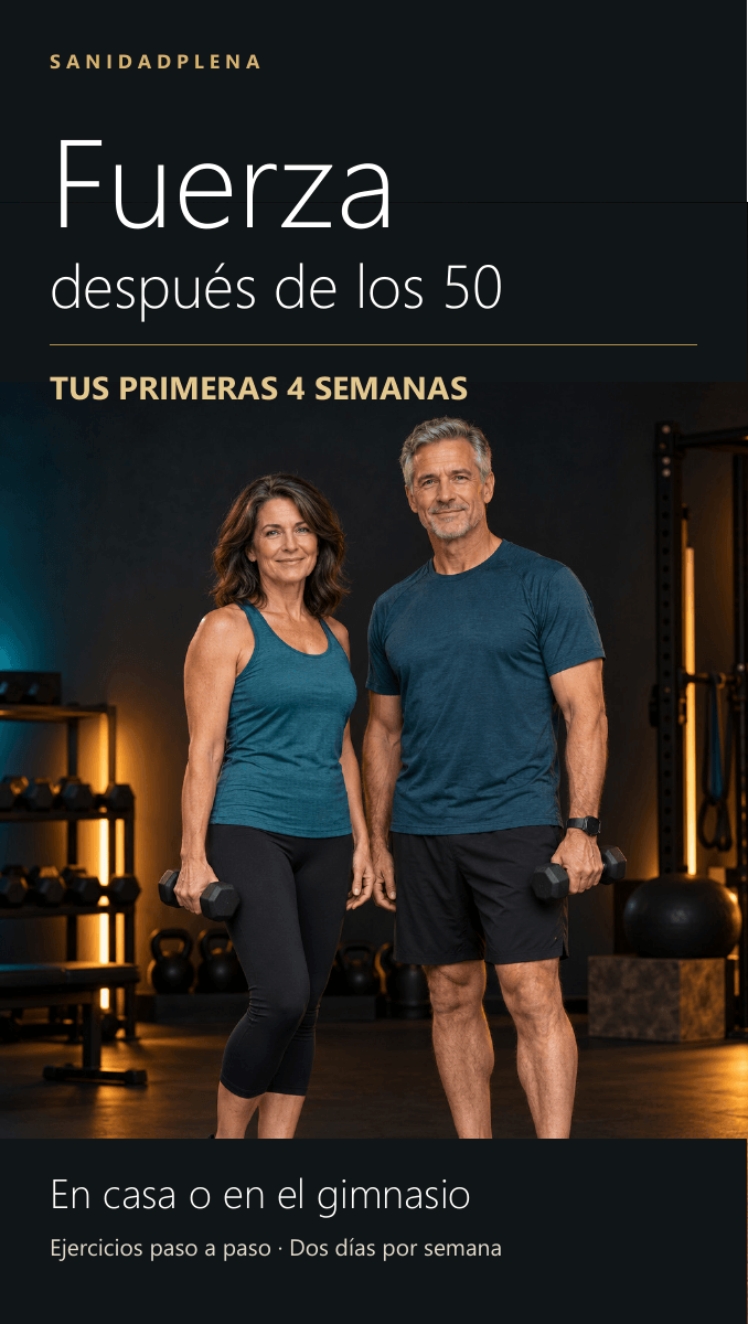Portada de Fuerza después de los 50: tus primeras 4 semanas