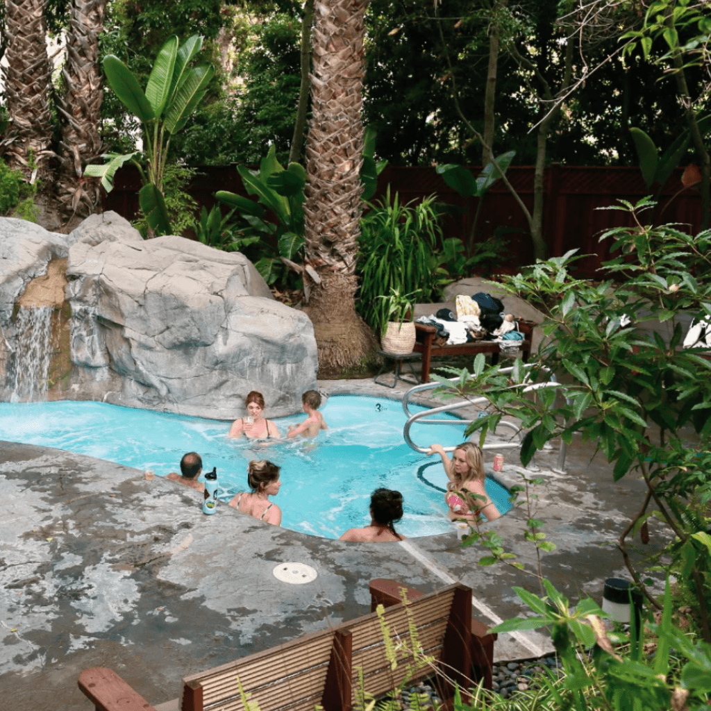 Healing mineral springs