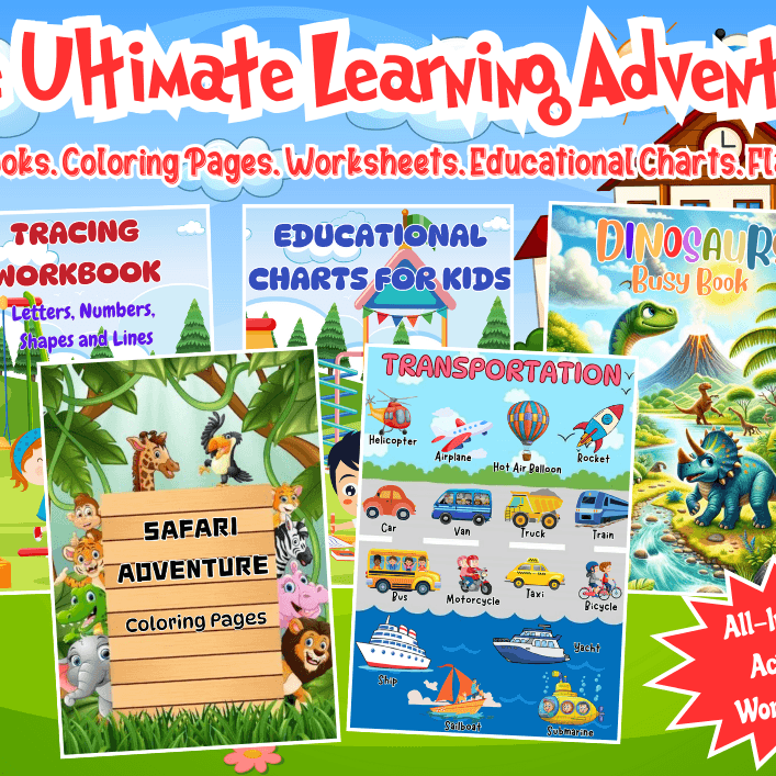 The Ultimate Learning Adventure (All-In-One Activity Worksheets)