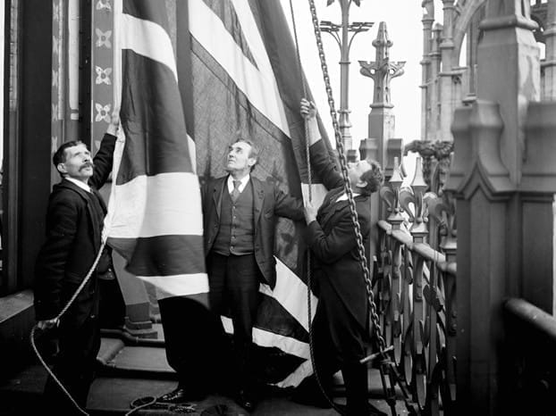 U.K. Parliament archival shot.
