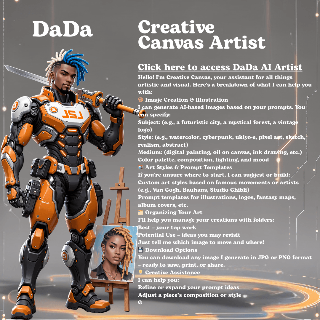 L2L DaDa Creative Canvas Artist