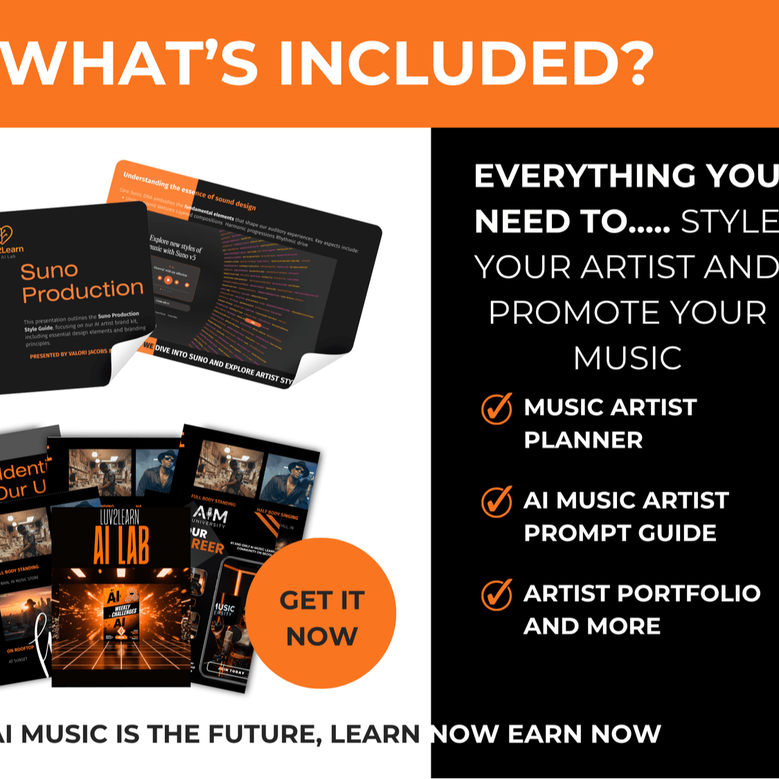 L2L × AIM — SUNO AI Music Course + AI Artist Music Kit