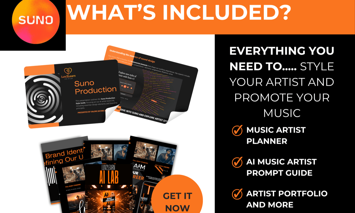 Get your hands on AI MUSIC ARTIST STYLE KIT now!