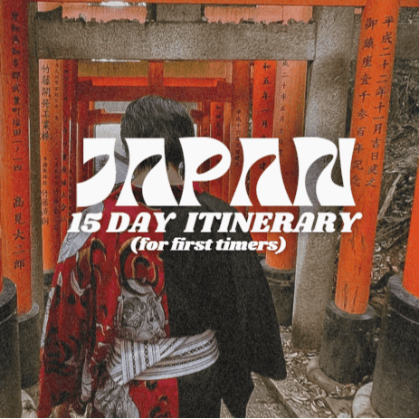 Japan complete free guide : 15-20 day Itinerary & Tips before going