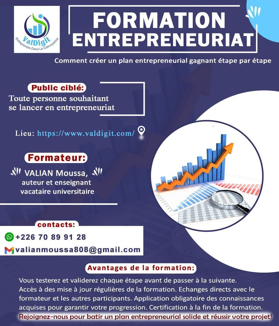 l'affiche de la formation 
