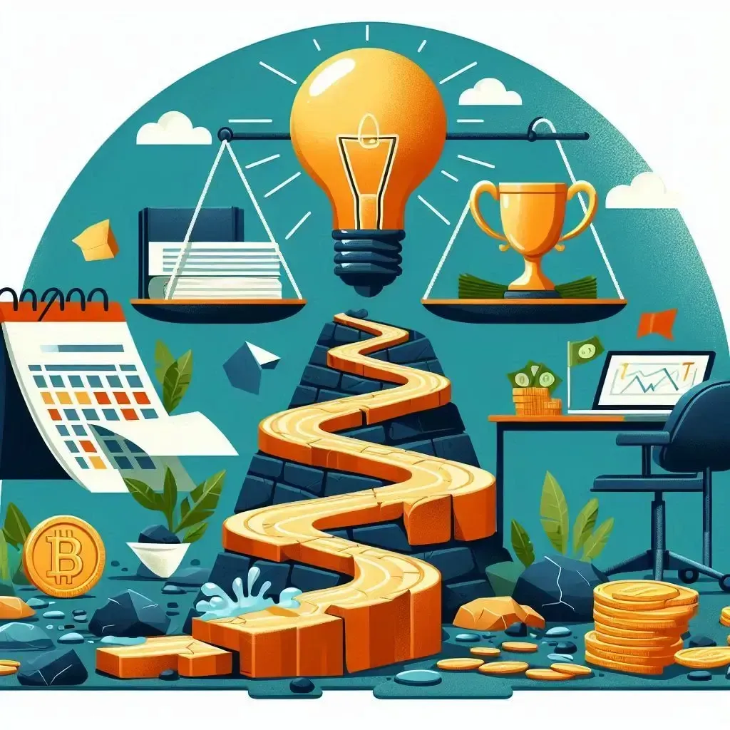 Parcours entrepreneurial : de l’idée à la réussite, entre défis, stratégie et croissance durable.