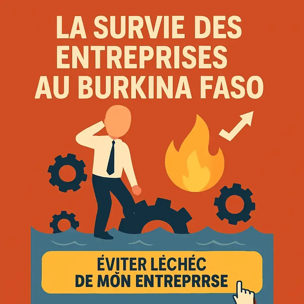 image qui décrit "Quand l’entrepreneur avance sans vision, son entreprise risque de s’effondrer."