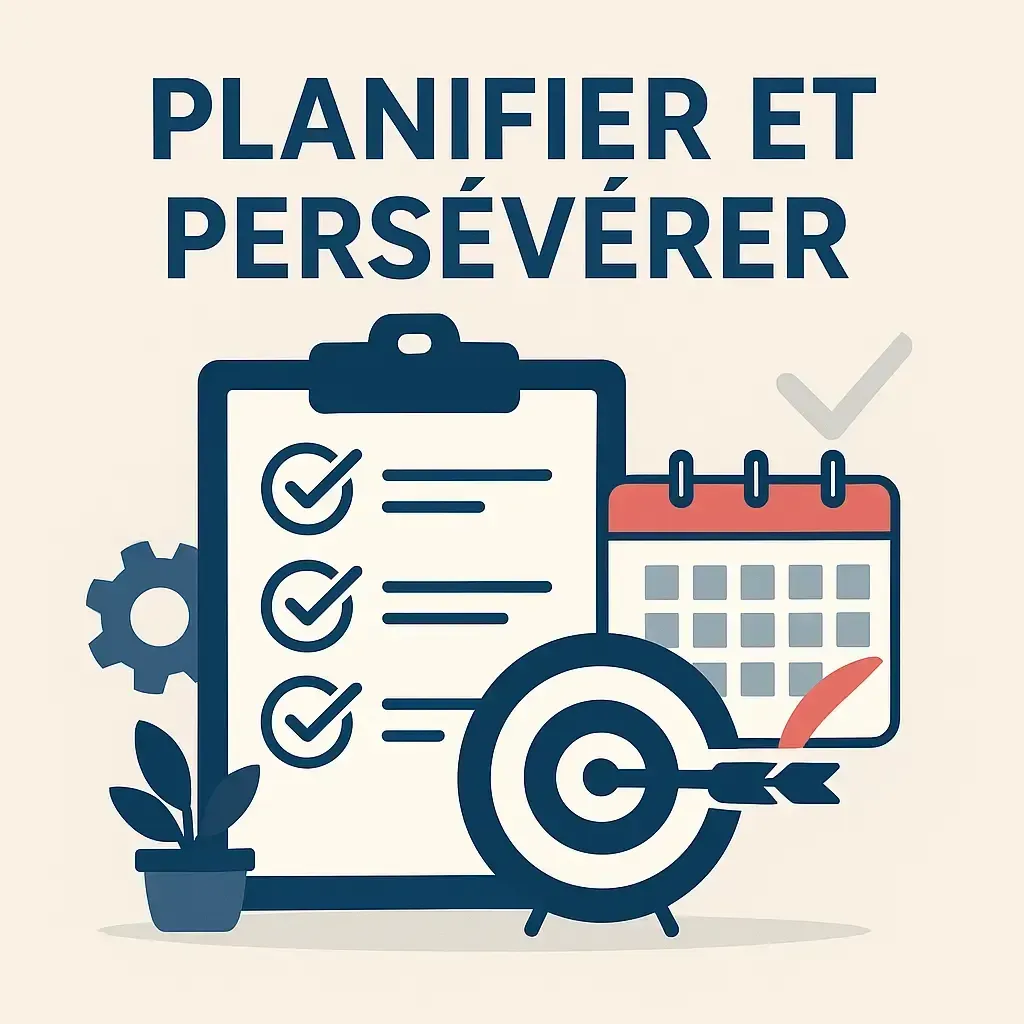 La planification représentée en image.