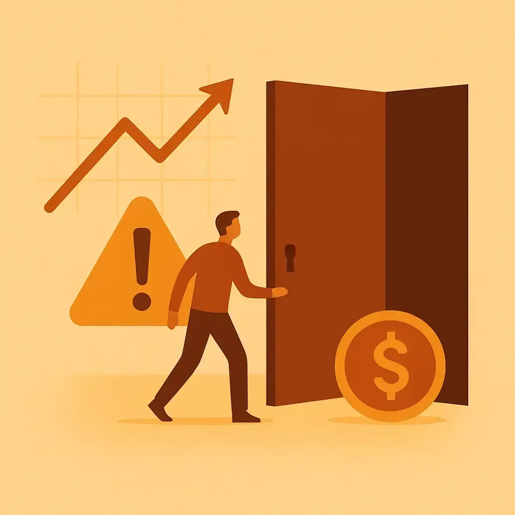 Cette image symbolise la clé qui ouvre les portes et l’attention nécessaire avant de les franchir.