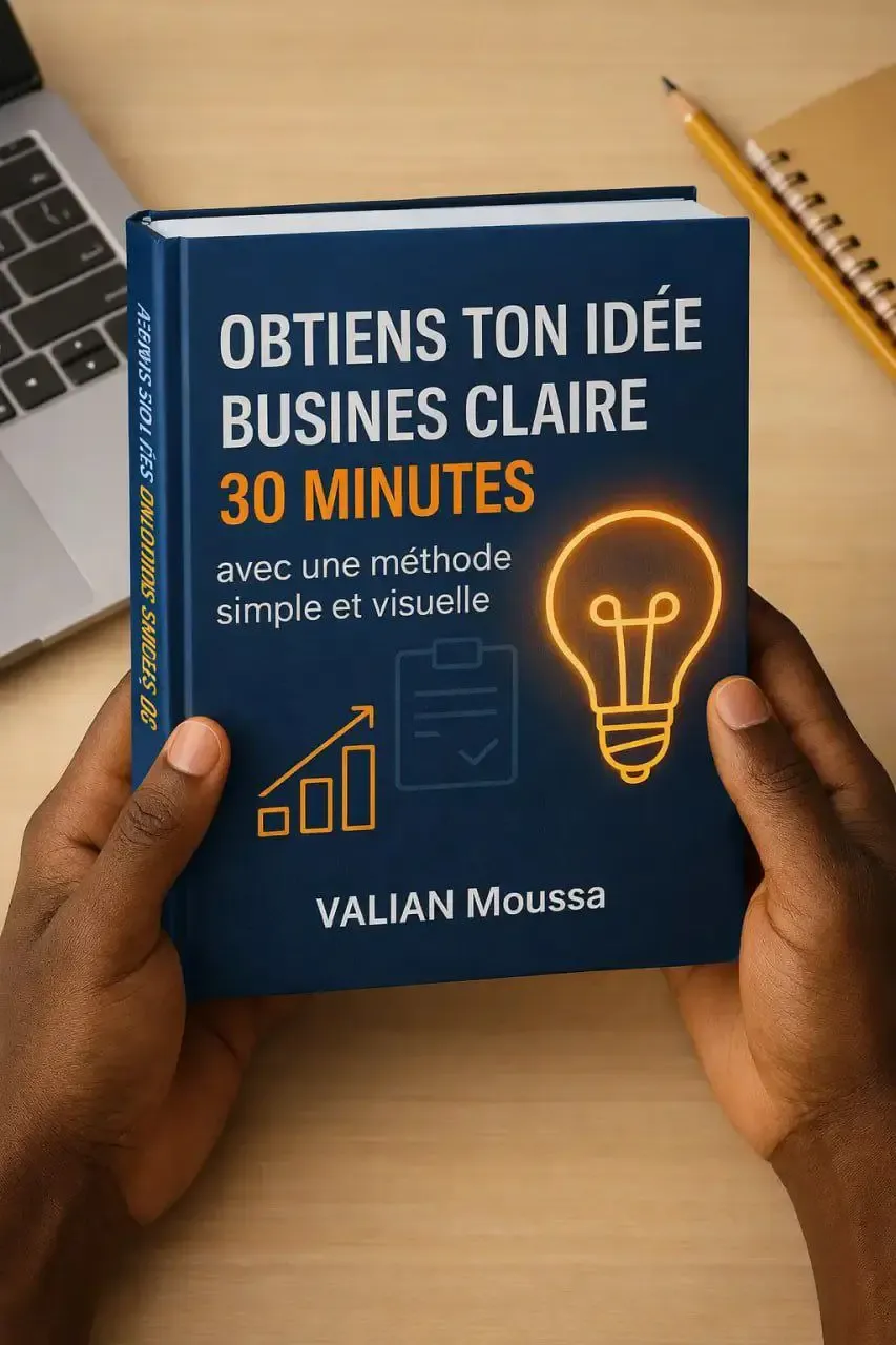 le Mucup du livre "obtiens ton idée de business claire en 30 minutes"
