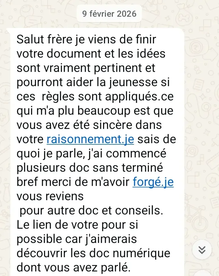 témoignage de M. BAGUIAN Moussa sur le guide de l'aspirant entrepreneur 