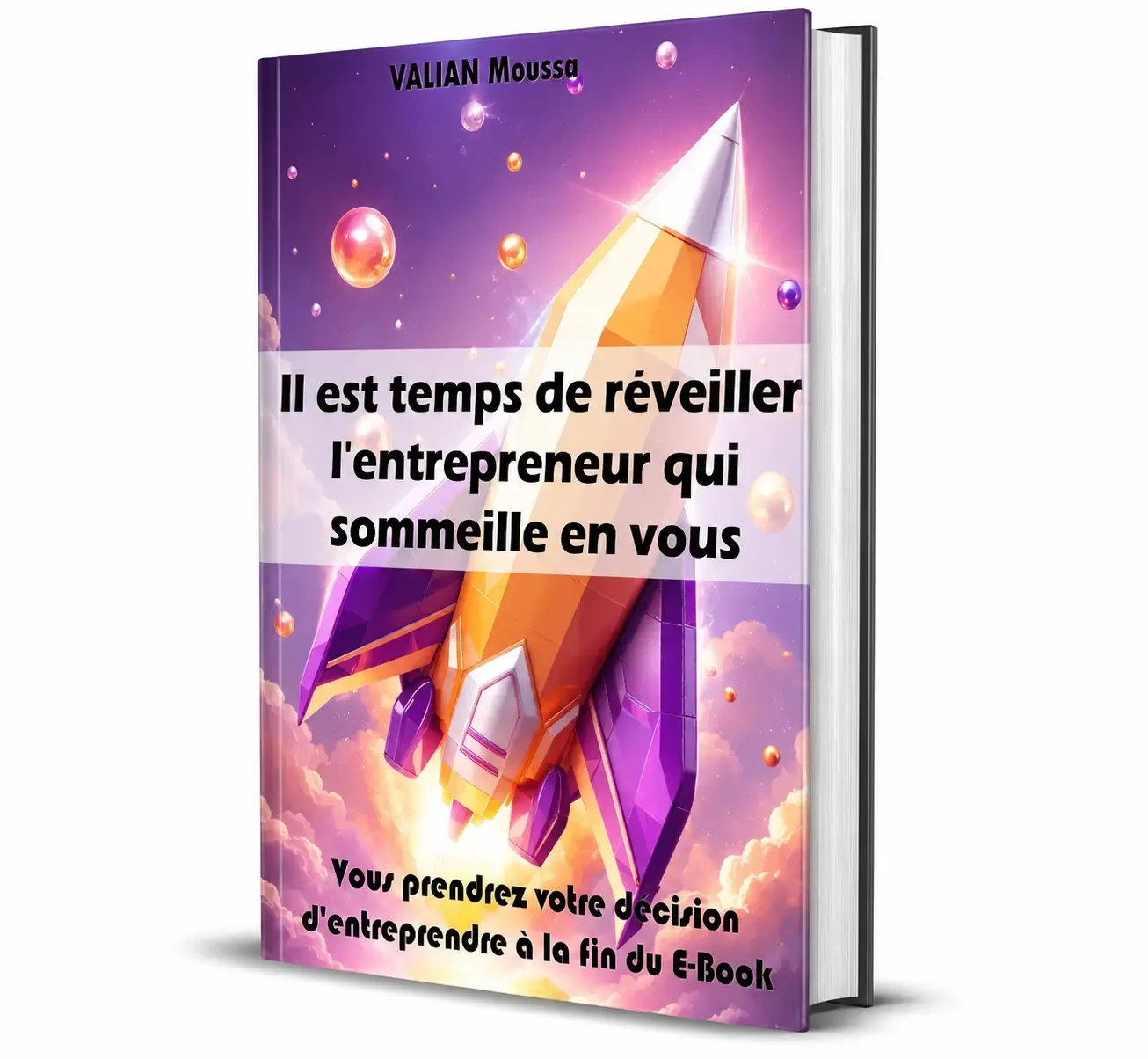 la couverture du livre "Il est temps de réveiller l'entrepreneur qui sommeille en vous "