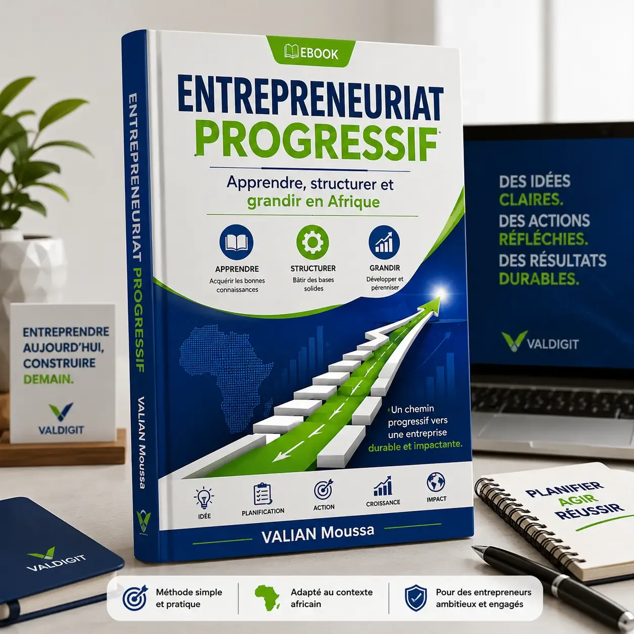 le mucup du l'ebook "entrepreneuriat progressif"