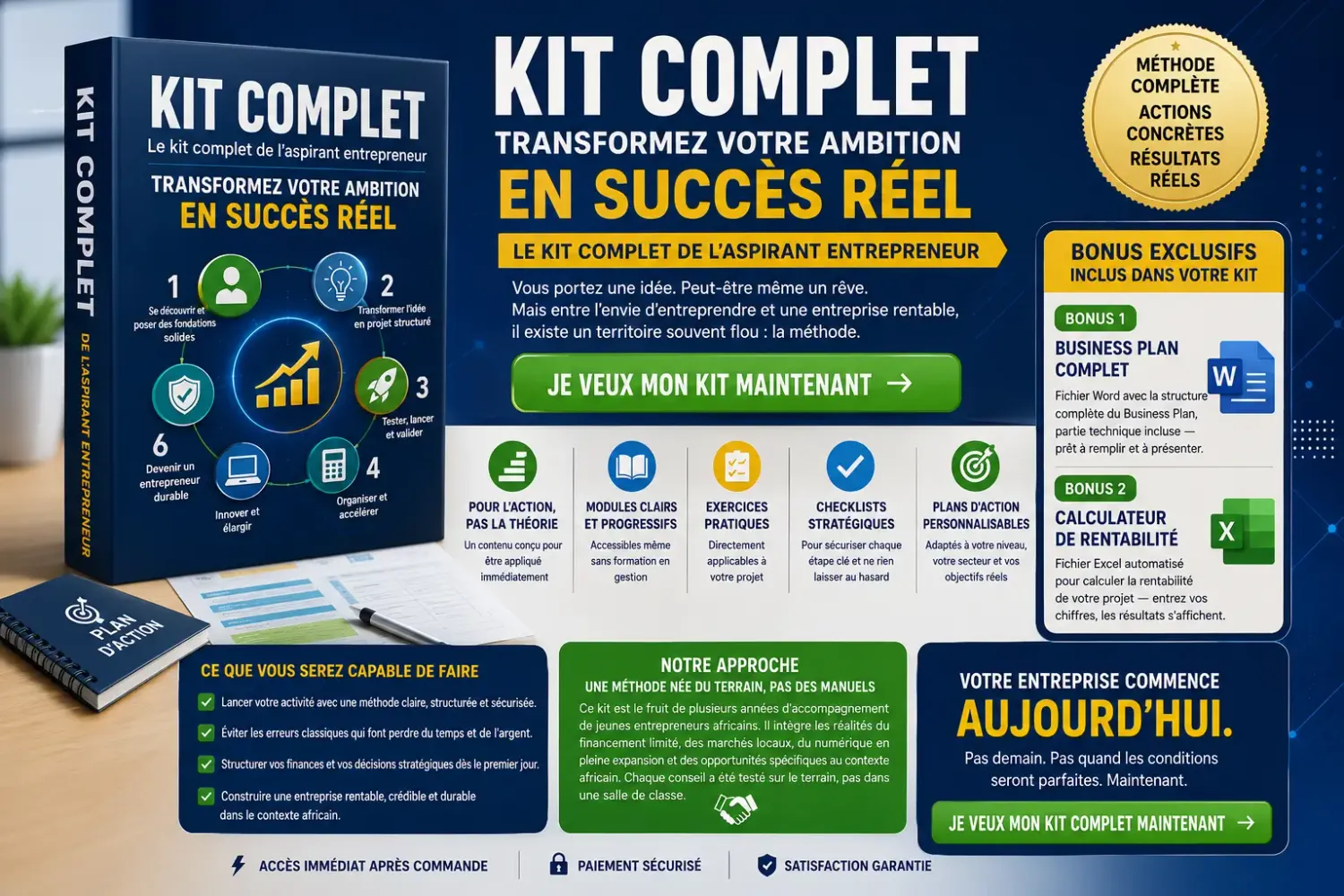 c'est le mucup de la formation 
