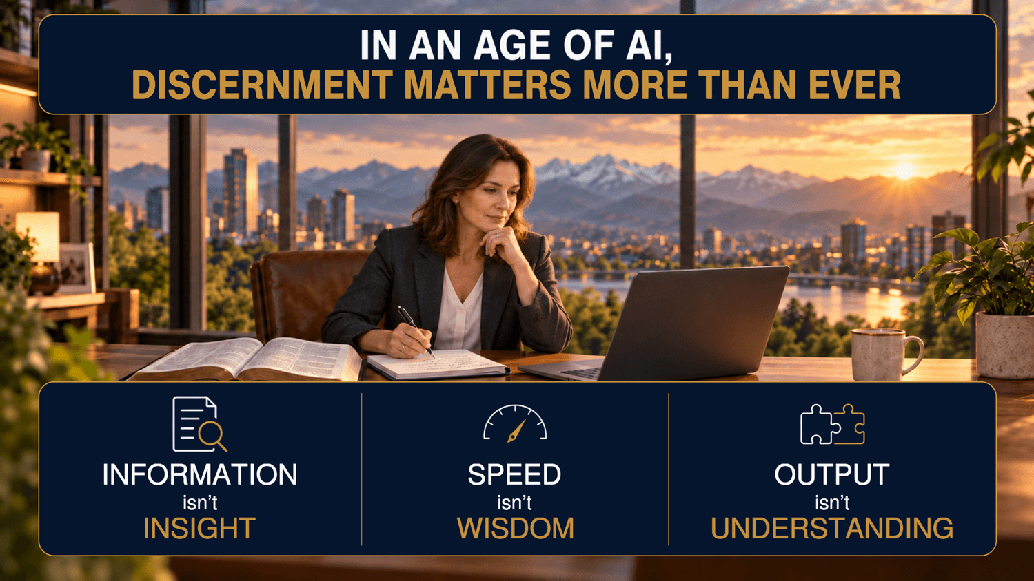 In the Age of AI Discernment Matters