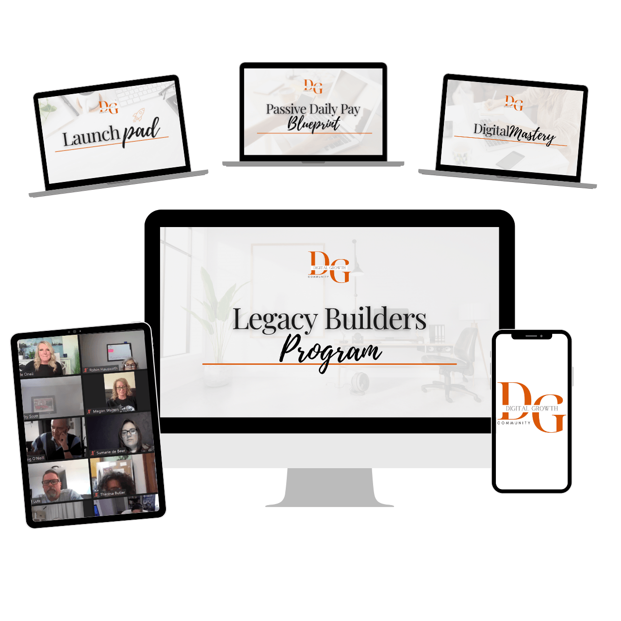 Digital Growth Community, Four Products Available