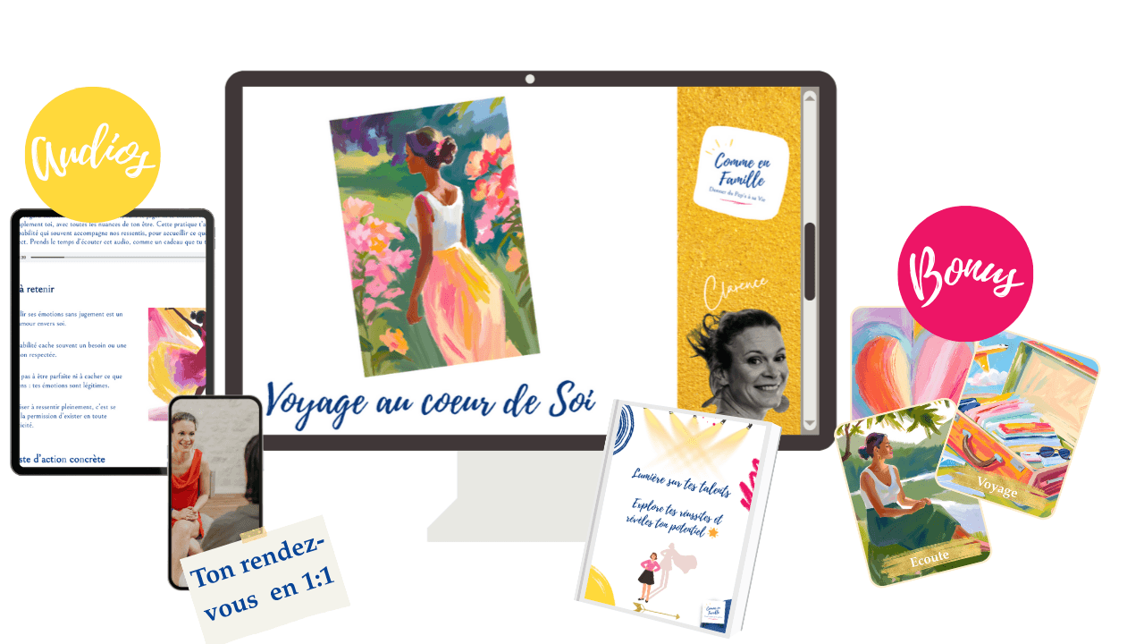 Voyage au cœur de Soi avec Clarence Henry-Delhumeau, séance de ressourcement émotionnel pour femmes et mamans